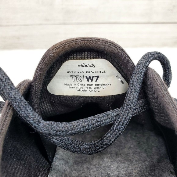 Allbirds Tree Runners Womens TR  Comfort Running Shoes Sneakers Size 7 - Picture 9 of 9